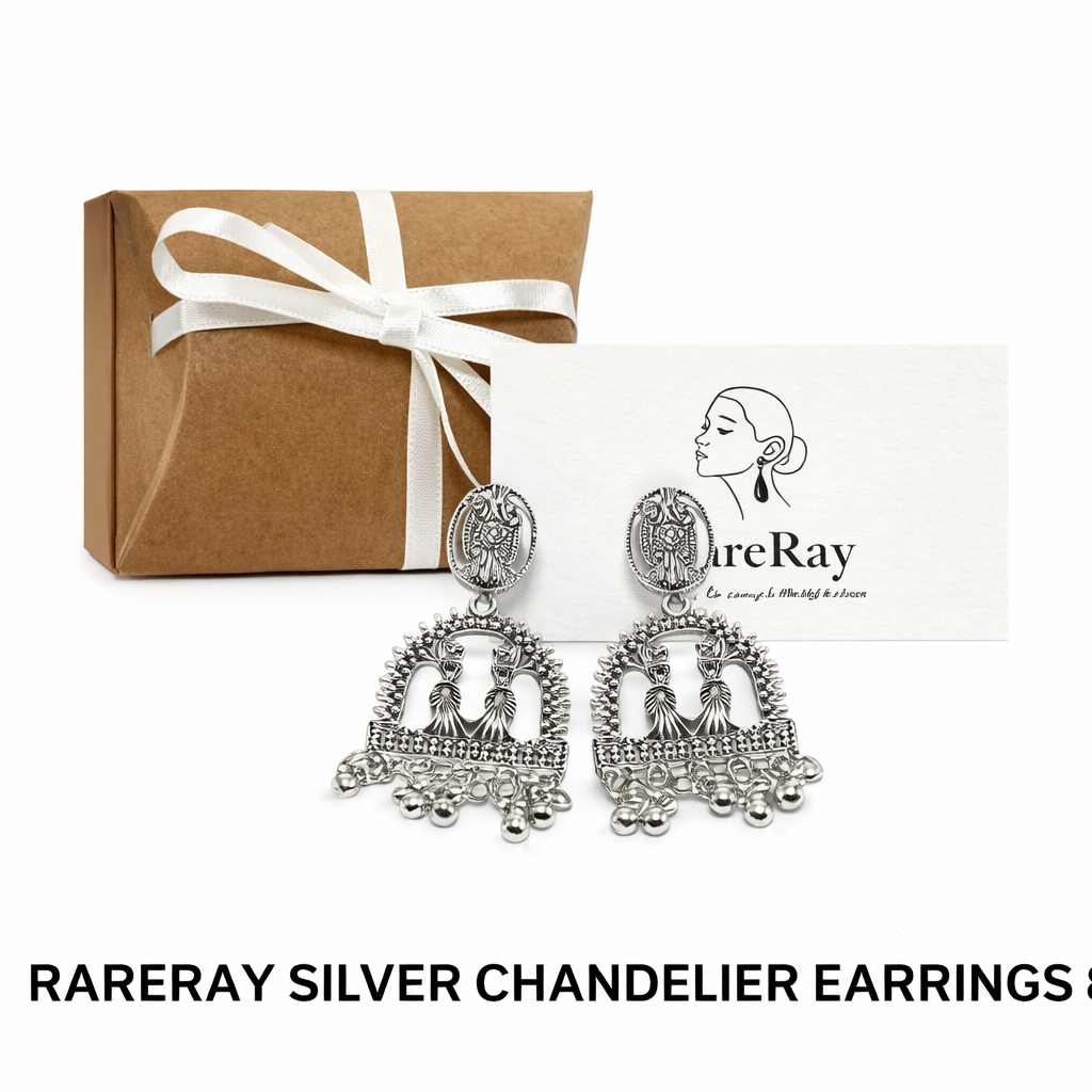 Antique Temple Drop Earrings